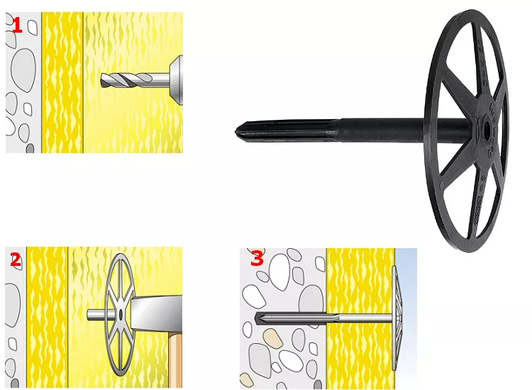 Fixation pour isolant DHK Fischer